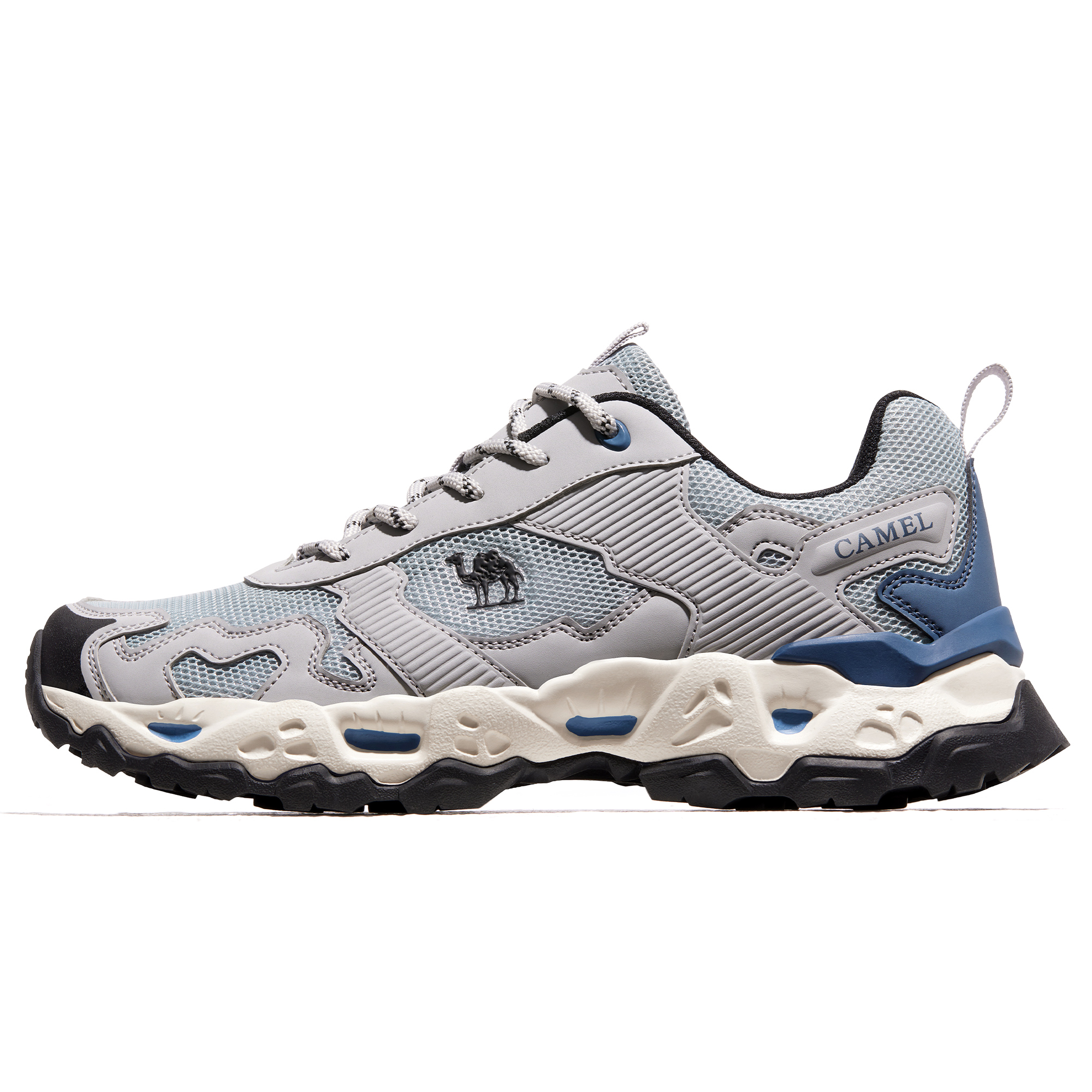 CAMEL Cushioning Slip Resistant Abrasion Resistant Breathable Lightweight Low top Hiking Shoes Men’s