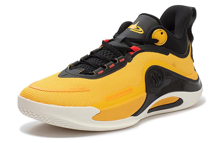361° AG Slip Resistant, Abrasion Resistant, Breathable Low top Basketball Shoes Men’s Yellow Black