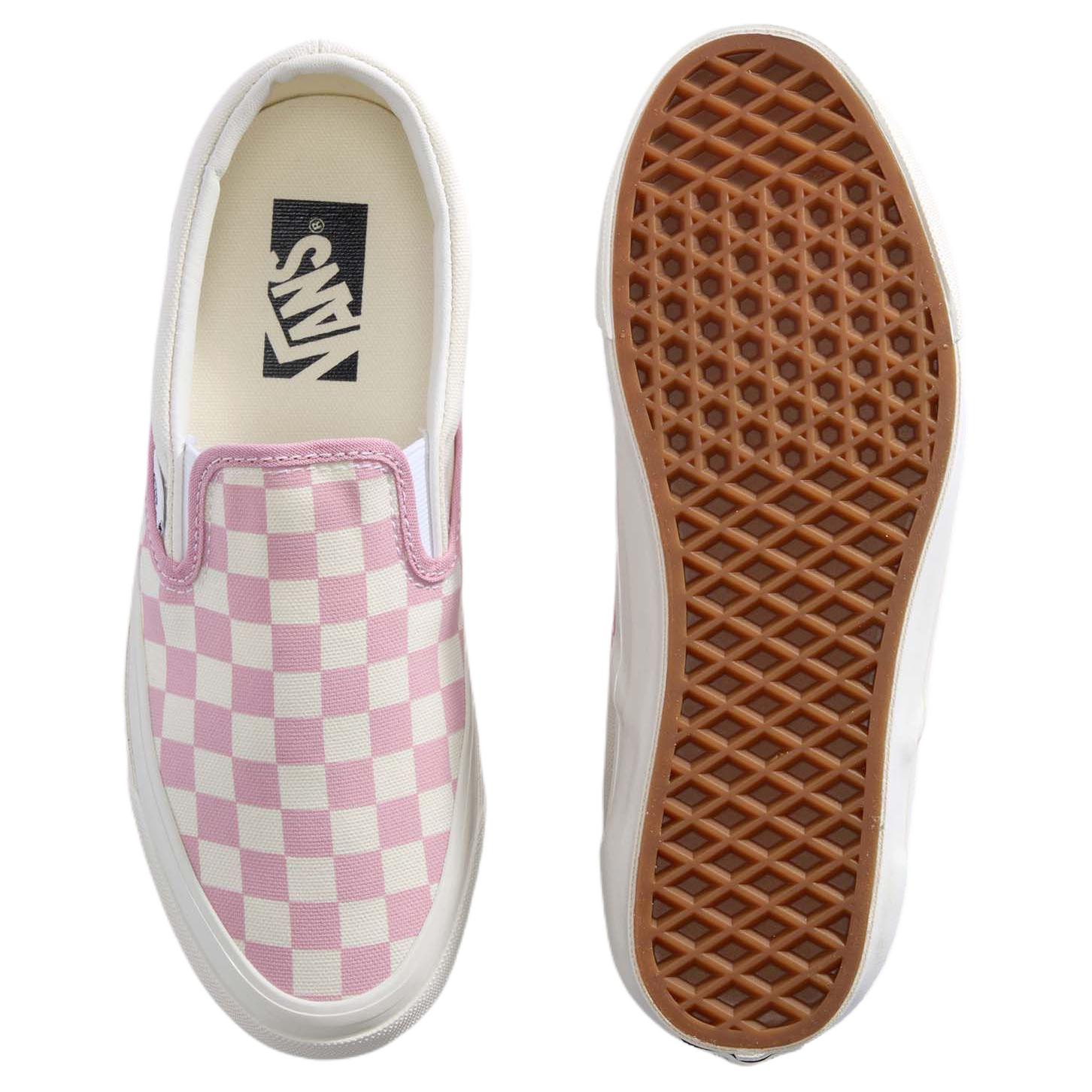 Слипоны Vans Premium Classic Slip-On (бежевые) — фото 3