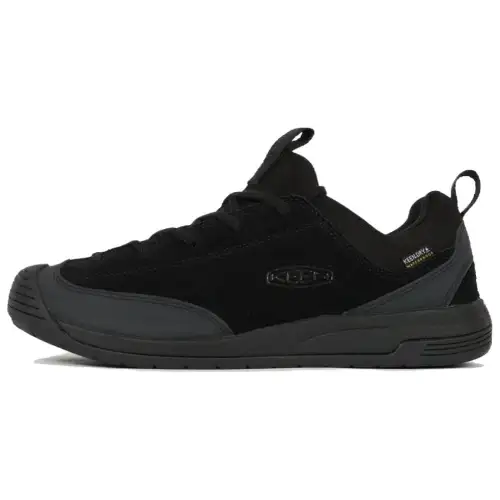 Keen JASPER 2 WP MOC X BLACK/BLACK Comfortable Round Toe Waterproof And Breathable Low top Hiking Shoes Men's Black