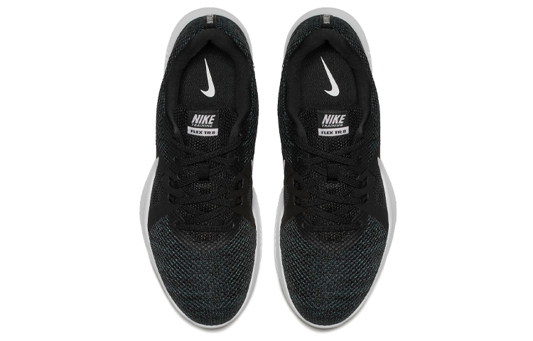 Женские кроссовки Nike Flex Trainer 7 (черно-белые) — фото 4