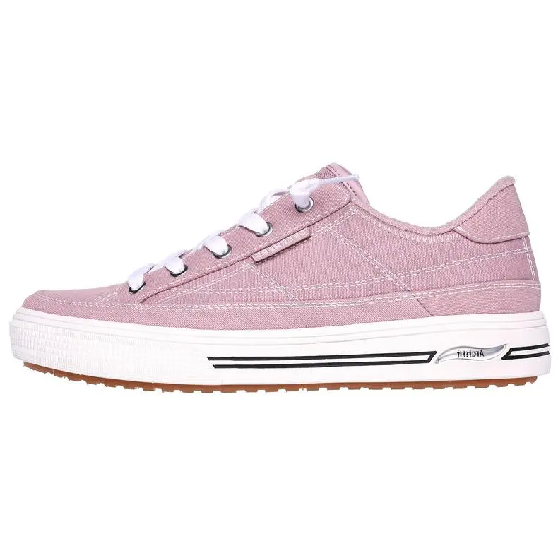 Skechers Arch Fit Low top Canvas Shoes Women's Purple