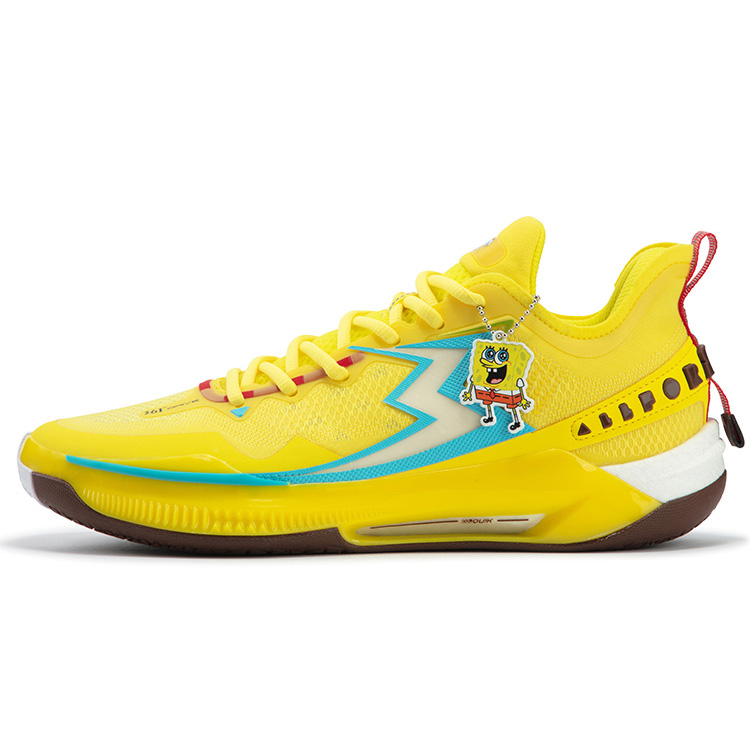 361° BIG3 5.0 Quick Pro SpongeBob Game Ready Cushioning Slip Resistant Abrasion Resistant Breathable Low top