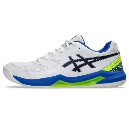 ASICS Gel Dedicate 8 Pickleball White Black