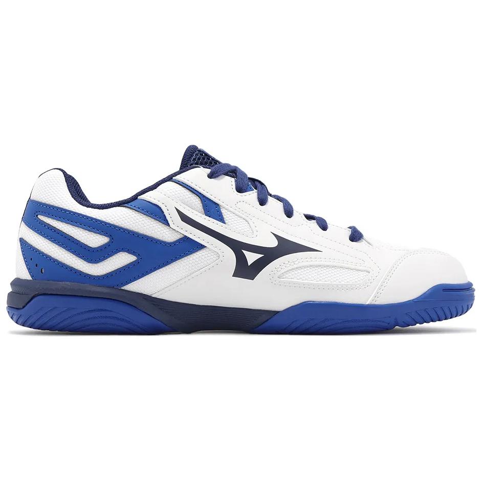 Mizuno Slip Resistant Abrasion Resistant Low top Training Shoes Unisex White Blue