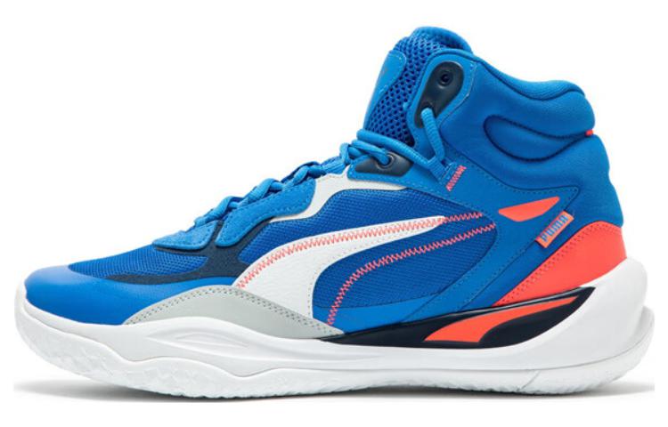 PUMA Playmaker Pro Mid Basketball Shoes 'Blue'