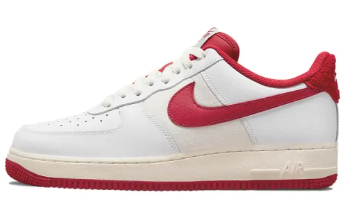 Nike Air Force 1 LV8 Retro Low Top Shoes Men's Sail White Red