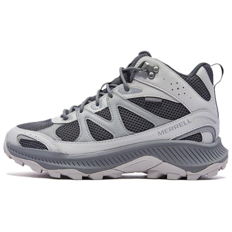 MERRELL TEMPO EXP MID WP Slip Resistant, Abrasion Resistant, Breathable Mid top Mountaineering Hiking Shoes Men’s