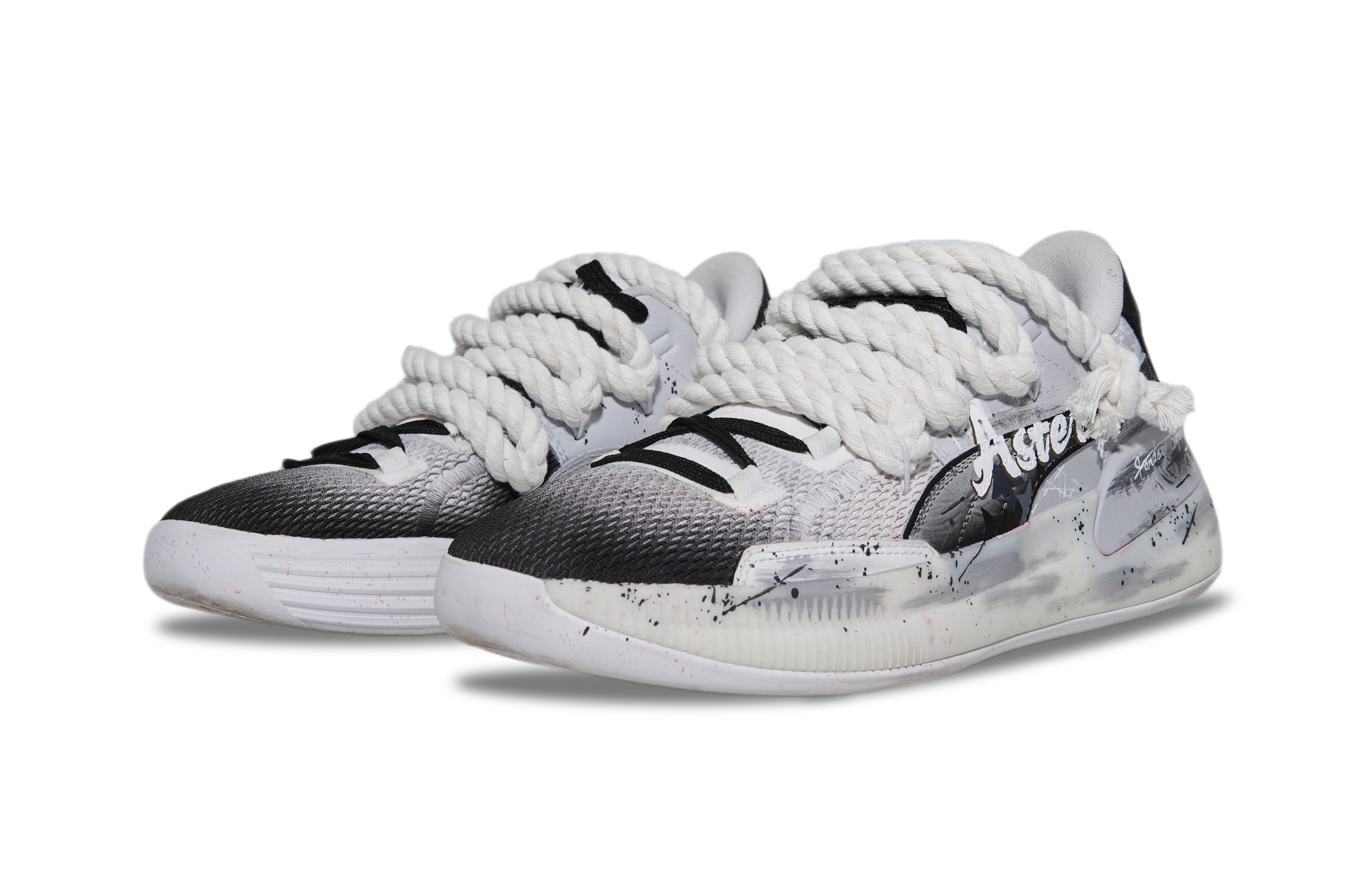 PUMA Clyde Hardwood Team Low top Basketball Shoes Unisex Dark Gray