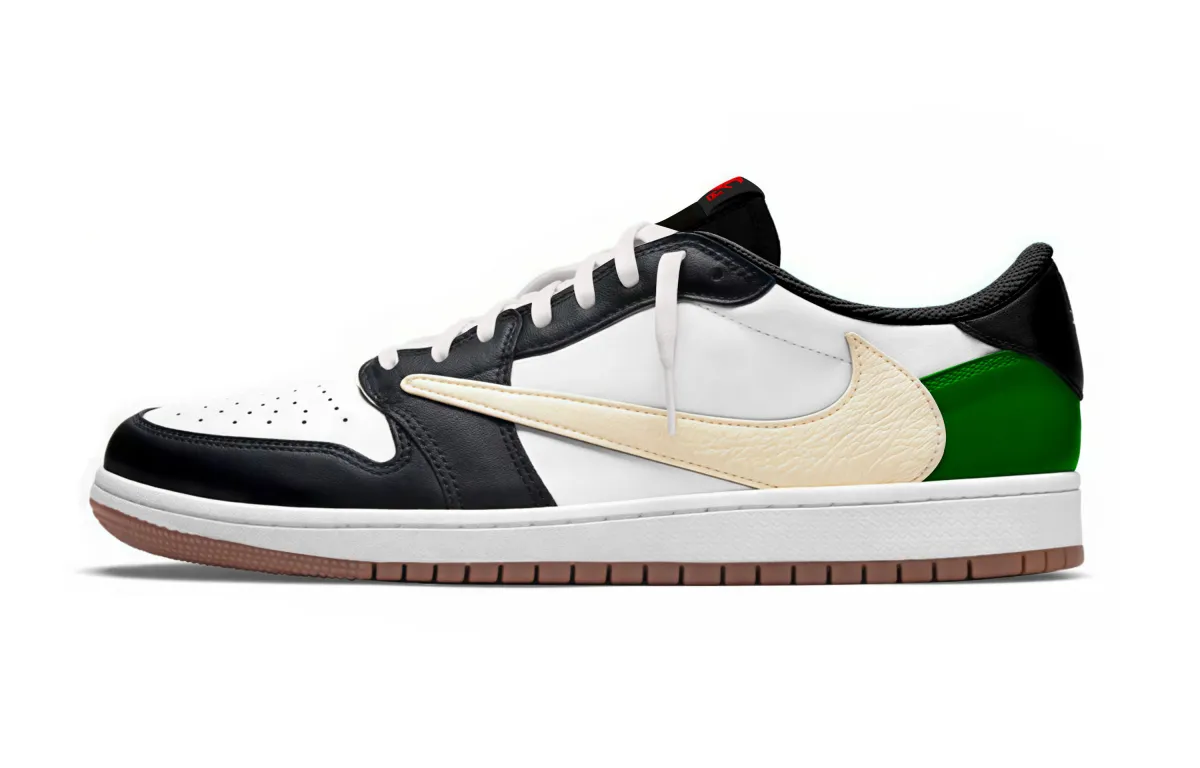 Travis Scott X x Jordan Air Jordan 1 Travis Scott X AJ1 Low Classic Low top Vintage Basketball Shoes Unisex