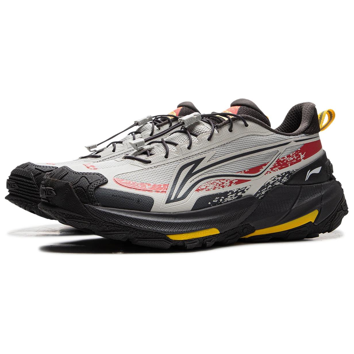 Li Ning Outdoor CF Tracing, Yijie 2.0 Cushioning Slip Resistant Abrasion Resistant Support Low top Outdoor Hiking Shoes