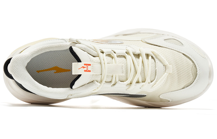 Erke Jiang Rebound Low top Training Shoes Men’s White Yellow