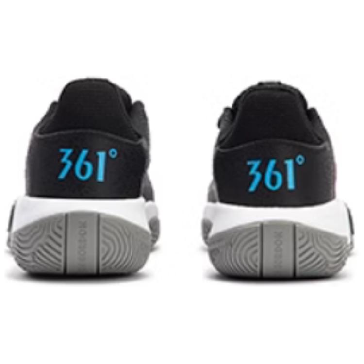 361° Abrasion Resistant Low top Basketball Shoes Men’s Black Blue