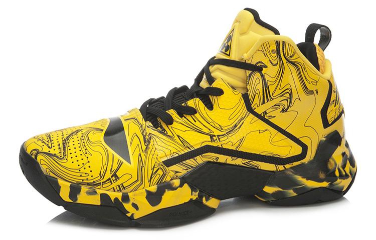 Li Ning Power 2 Textile, Synthetic Leather, TPU Cushioning Slip Resistant Abrasion Resistant Rebound Coverage Support