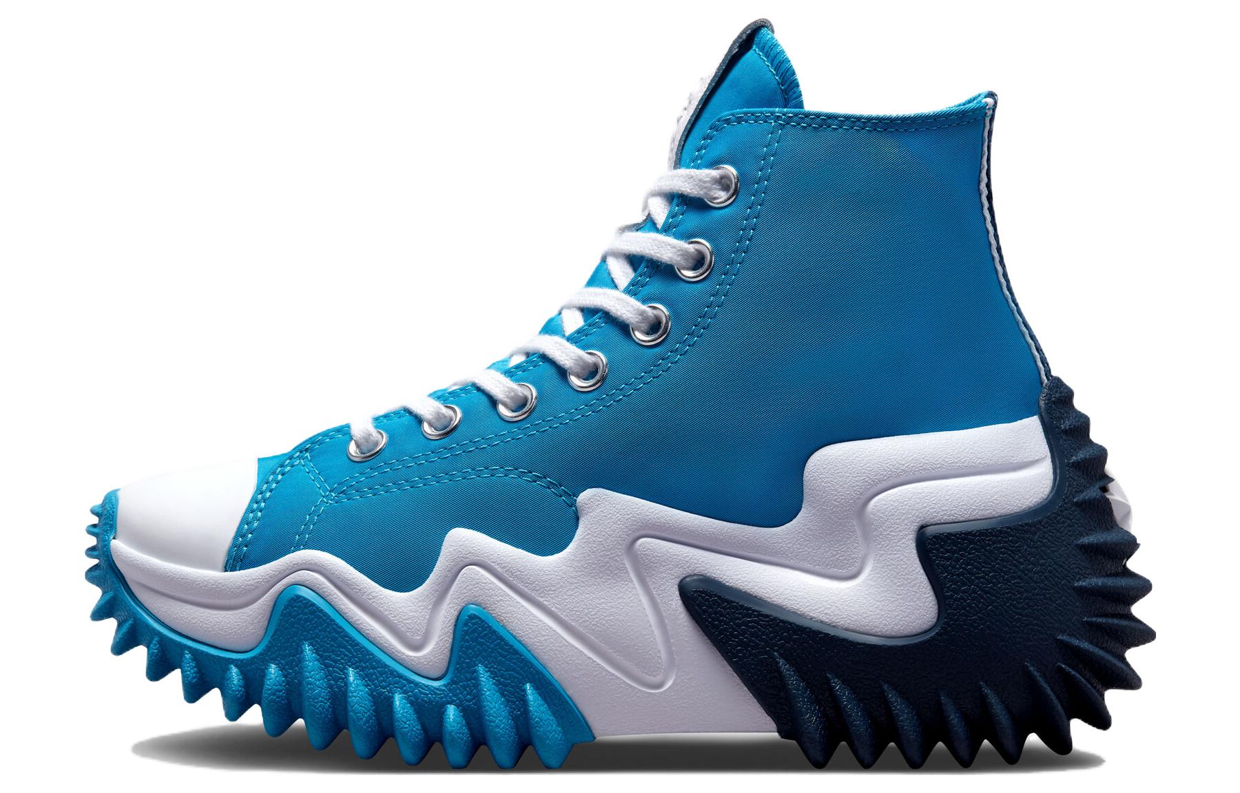 Run Star Converse Motion Cx Platform High 'Dial Up Blue'