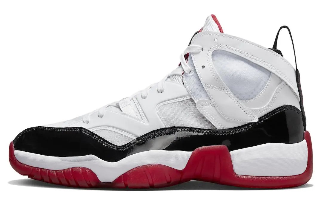 Jordan Jumpman Two Trey 'Bred Concord' Textile, Leather Cushioning Slip Resistant Abrasion Resistant High top