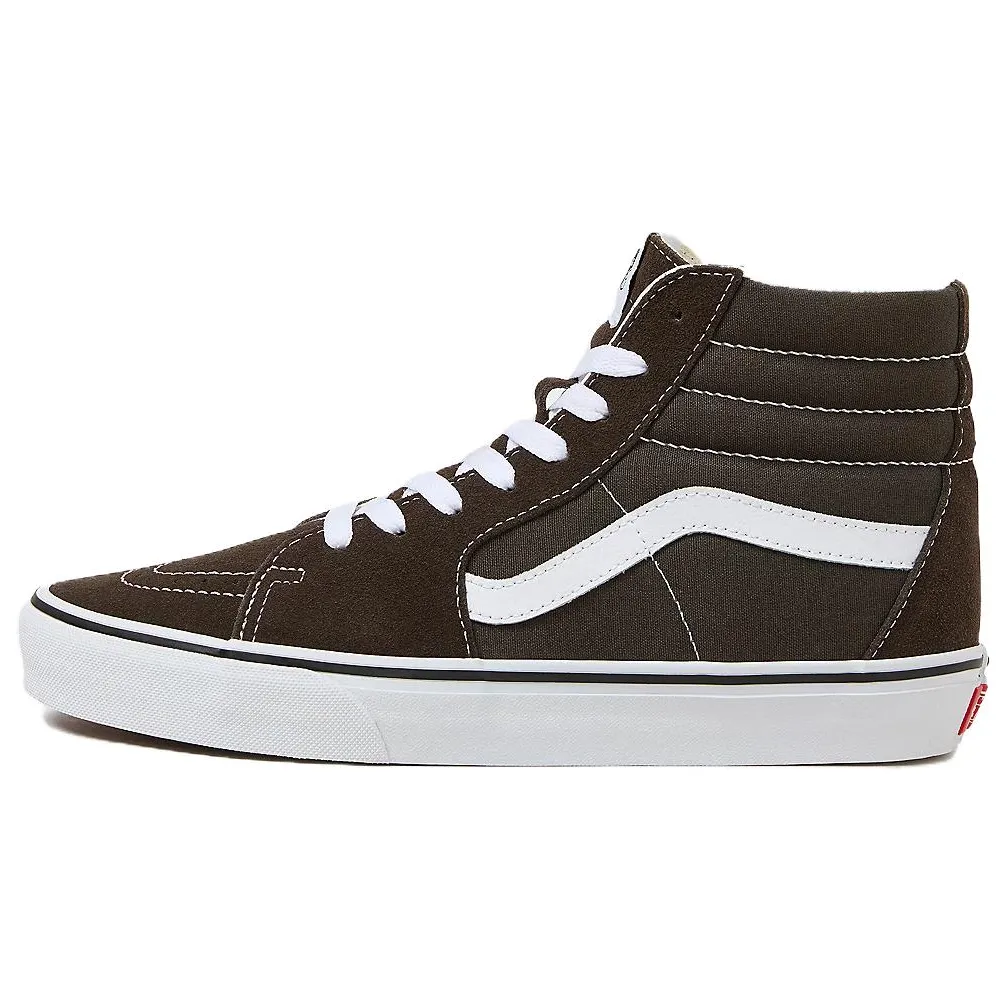 Vans SK8 HI High top Skateboard Shoes Unisex Brown