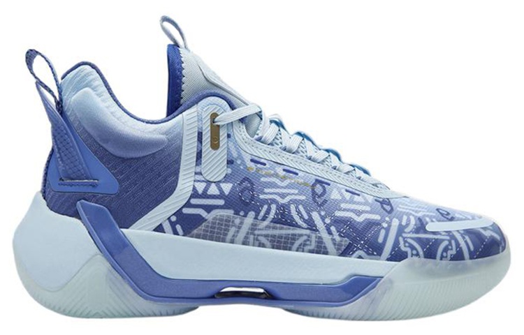 XTEP Levitation 6 Basketball Shoes Men’s Mid Top Blue