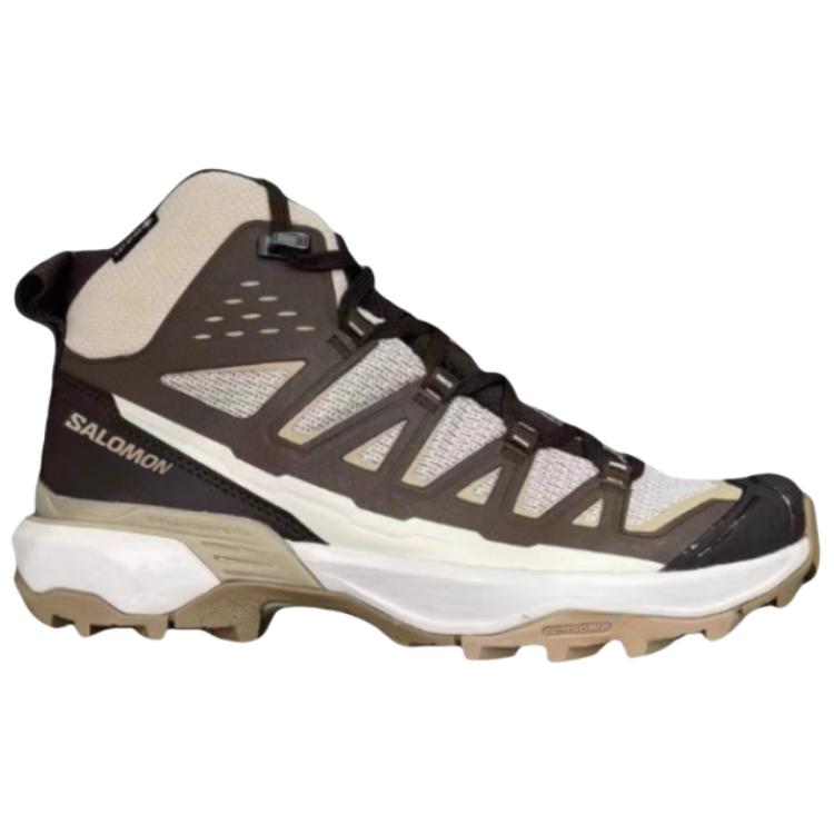 SALOMON X ULTRA 360 Waterproof Support Mid top Hiking Shoes Women’s Brown
