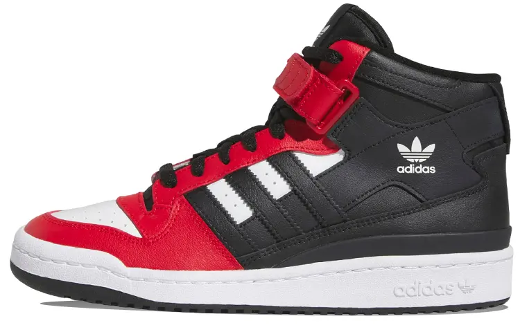 Forum Adidas Originals Mid 'Scarlet Black White'