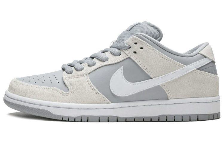 Кеды Nike Dunk SB TRD (серо-белые)