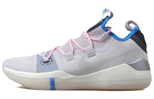 Nike Kobe AD EP lace-up non-slip lightweight low-top practical basketball shoes men's white