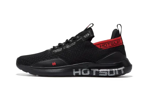 HOTSUIT Textile, TPU Comfortable Cushioning Slip Resistant Abrasion Resistant Breathable Low top Training Shoes Unisex