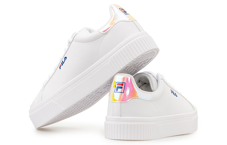 Женские кеды Fila FUSION Court Deluxe (белые) — Белый — фото 4