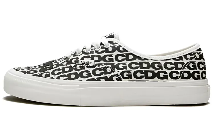 Authentic Comme des Garçons x Authentic Vans 'CDG Print - Black White' 2018