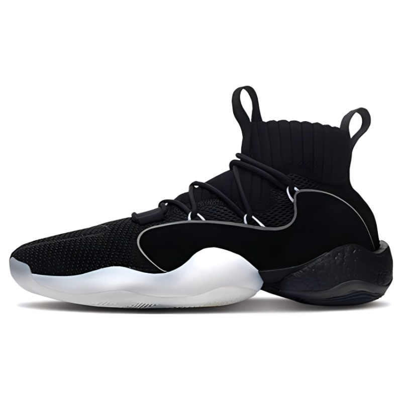Мужские кроссовки adidas adidas originals Crazy BYW X (черно-белые)