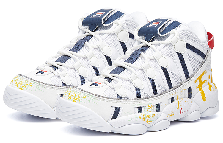 FILA FUSION Fila Spaghetti Classic White/Blue/Yellow Women’s