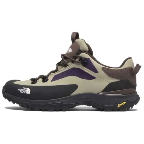 THE NORTH FACE Creston Hike Non Slip And Waterproof Low top Hiking Shoes Unisex Beige Brown