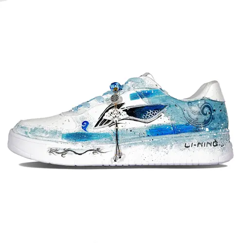 Li Ning Floating Boat Synthetic Leather Abrasion Resistant Slip Resistant Breathable