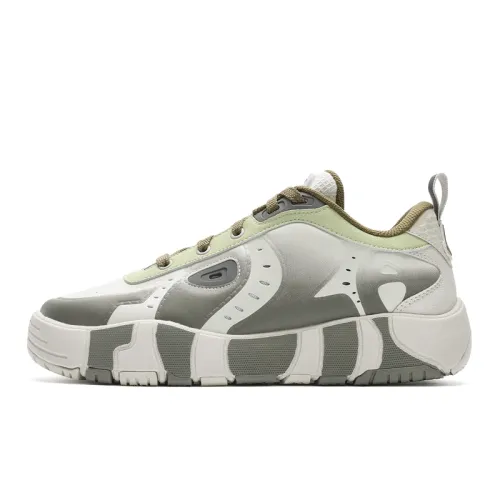 FILA Melt Low top Skateboard Shoes Men's Gray Green