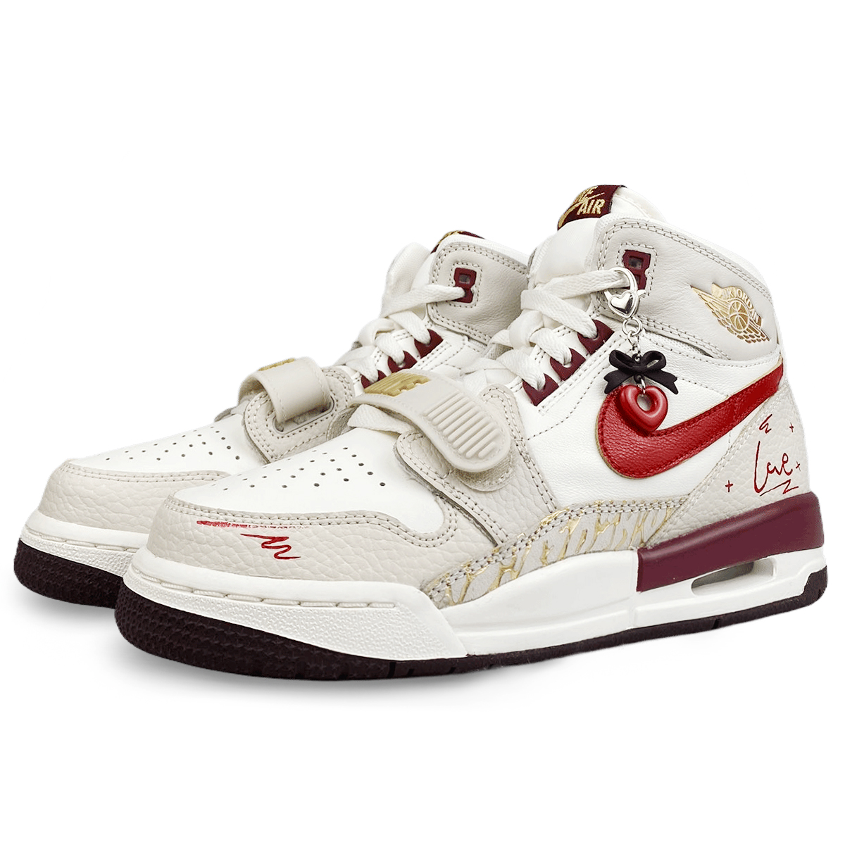 Jordan Legacy 312 CNY ‘Year Of The Snake Limited’ Leather Slip Resistant Abrasion Resistant High top