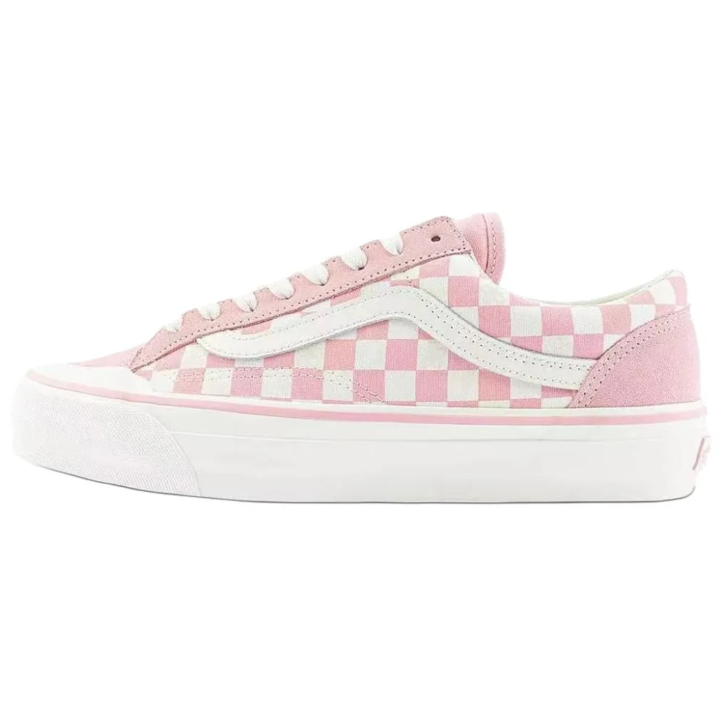 Vans Old Skool Low top Canvas Shoes Unisex Pink White