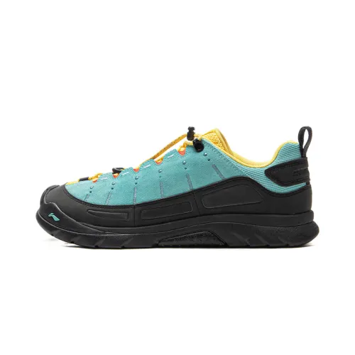 Li Ning Outdoor CF Tracing, Forest Grace SE Low top Hiking Shoes Unisex Blue Black