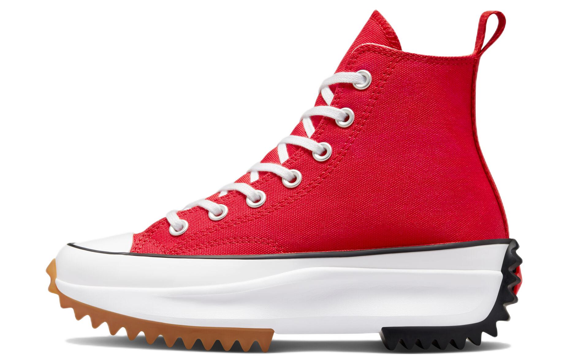 Run Star Converse Hike Platform High 'Red'