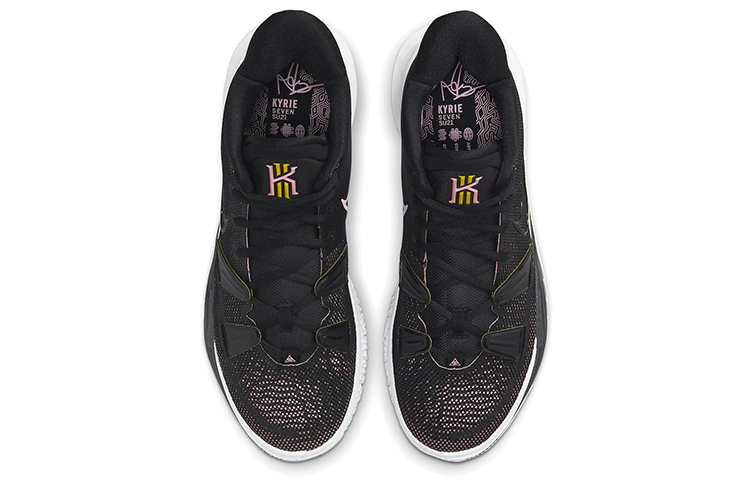 Мужские кроссовки Nike Kyrie 7 TPU (черно-белый) — фото 4