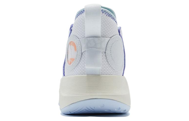 PEAK Cushioning Slip Resistant Mid top Basketball Shoes Men’s White