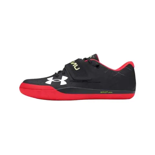 Under Armour Centric Grip Cushioning Slip Resistant Abrasion Resistant Coverage Low top Training Shoes Unisex Black