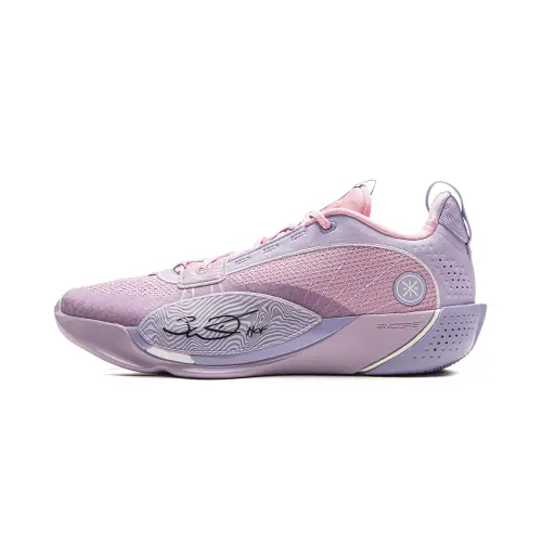 LiNing Li Ning Wade City 13ENCORE Lavender Polycore Technology Start Explosion Low-top Basketball Shoes Men's Purple