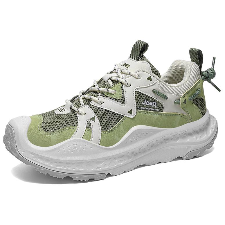 Jeep Low top Hiking Shoes Men’s Light Green