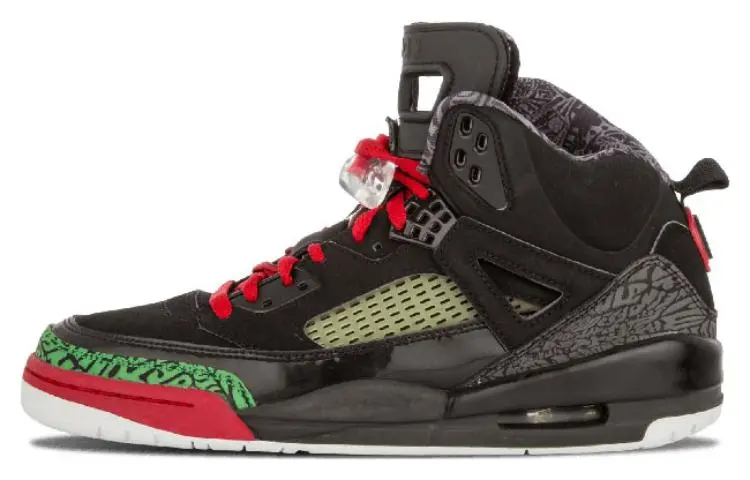 Jordan Spizike Black Varsity Red