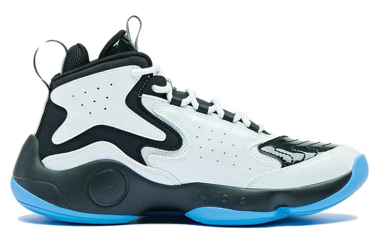 QIAODAN Cushioning High top Basketball Shoes Women’s Black White