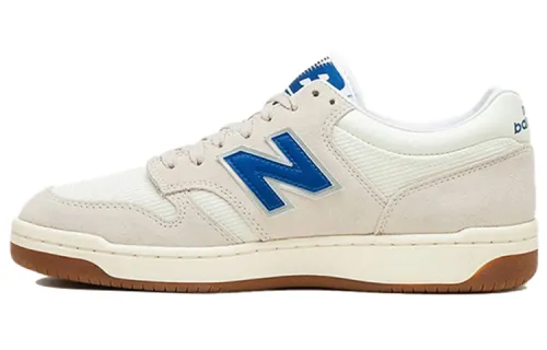 New Balance NB 480 Low top Vintage Basketball Shoes Men's Ecru