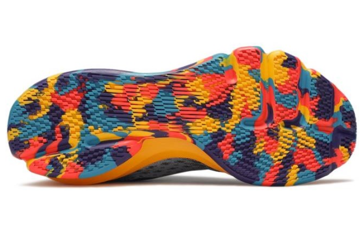 Мужские кроссовки Nike KD 8 (серые) — 狼灰/酷灰/湖蓝色 — фото 4