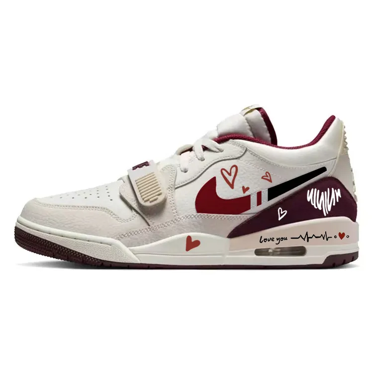 Jordan Legacy 312 Vintage Basketball Shoes Men's Low Top Brown/Beige