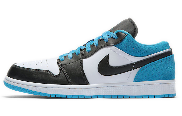 Jordan Air Jordan 1 low "laser blue" cool versatile low top retro basketball shoes men's laser blue