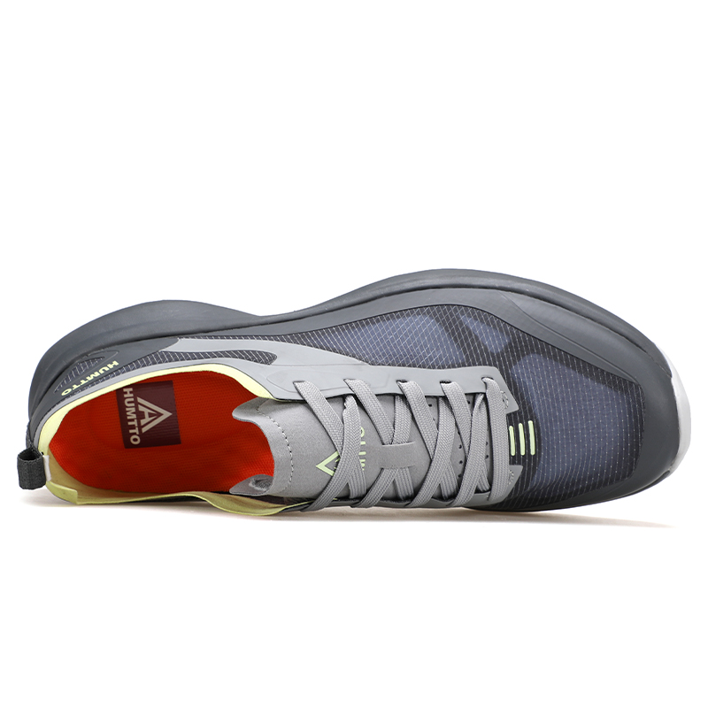 HUMTTO Slip Resistant, Abrasion Resistant, Breathable, Impact Resistant, Lightweight Low top Hiking Shoes Men’s Gray